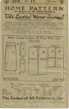 Ladies Home Journal 2978: 1920s Uncut Misses Skirt 26 W Vintage Sewing Pattern