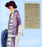 Ladies Home Journal 2980: 1920s Uncut Misses Dress Sz 38B Vintage Sewing Pattern