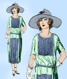 Ladies Home Journal 2982: 1920s Uncut Misses Dress Sz 34B Vintage Sewing Pattern
