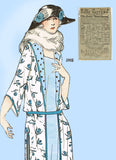 Ladies Home Journal 2985: 1920s Uncut Tea Dress Size 36 B Vintage Sewing Pattern