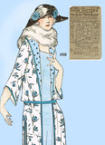 Ladies Home Journal 2985: 1920s Uncut Tea Dress Size 42 B Vintage Sewing Pattern