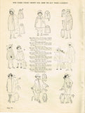 Ladies Home Journal 2986: 1920s Uncut Toddler Girls Coat Sz 6 VTG Sewing Pattern