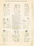 Ladies Home Journal 2986: 1920s Uncut Toddler Girls Coat Sz 4 VTG Sewing Pattern