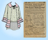 Ladies Home Journal 2987: 1920s Uncut Plus Size Blouse 42B Vintage Sewing Pattern
