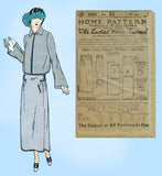 Ladies Home Journal 2988: 1920s Uncut Misses Skirt 26 W Vintage Sewing Pattern