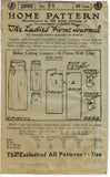 Ladies Home Journal 2988: 1920s Uncut Misses Skirt 28 W Vintage Sewing Pattern
