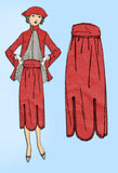 Ladies Home Journal 2990: 1920s Uncut Misses Skirt 30 W Vintage Sewing Pattern