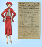 Ladies Home Journal 2990: 1920s Uncut Misses Skirt 30 W Vintage Sewing Pattern