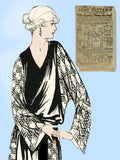Ladies Home Journal 3005: 1920s Uncut Dinner Dress Sz 40B Vintage Sewing Pattern