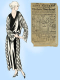 Ladies Home Journal 3005: 1920s Uncut Dinner Dress Sz 40B Vintage Sewing Pattern