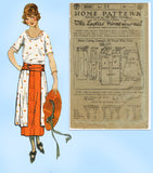 Ladies Home Journal 3030: 1920s Uncut Misses Skirt 26 W Vintage Sewing Pattern