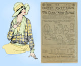 Ladies Home Journal 3032: 1920s Uncut Misses Blouse Sz 34 B Vintage Sewing Pattern