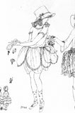 Ladies Home Journal 3044: 1920s Uncut Girls Party Dress Vintage Sewing Pattern