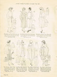 Ladies Home Journal 3048: 1920s Uncut Misses Coat Sz 34 B Vintage Sewing Pattern