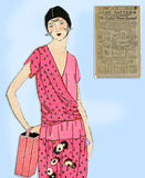 Ladies Home Journal 3082: 1920s Rare Uncut Bathing Suit 36 B VTG Sewing Pattern