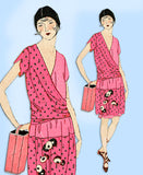 Ladies Home Journal 3082: 1920s Rare Uncut Bathing Suit 36 B VTG Sewing Pattern