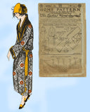 Ladies Home Journal 3092: 1920s Uncut Misses Coat Sz 36B Vintage Sewing Pattern