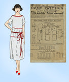 Ladies Home Journal 3111: 1920s Uncut Misses Dress Sz 32B Vintage Sewing Pattern