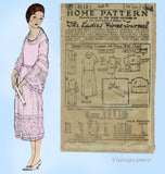 Ladies Home Journal 3113: 1920s Uncut Misses Party Dress 34 B VTG Sewing Pattern