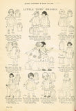 Ladies Home Journal 3144: 1920s Baby Girls Dress Sz 6 mos Vintage Sewing Pattern