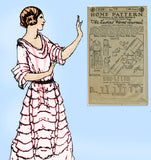 Ladies Home Journal 3156: 1920s Uncut Misses Dress Sz 36B Vintage Sewing Pattern