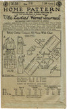 Ladies Home Journal 3156: 1920s Uncut Misses Dress Sz 36B Vintage Sewing Pattern