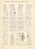 Ladies Home Journal 3163: 1920s Uncut Toddler Boys Suit Sz 6 VTG Sewing Pattern