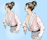 Ladies Home Journal 3190: 1920s Uncut Misses Blouse 38B Vintage Sewing Pattern