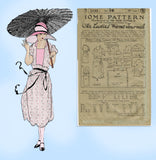 Ladies Home Journal 3195: 1920s Uncut Misses Dress 36 B Vintage Sewing Pattern