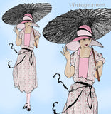 Ladies Home Journal 3195: 1920s Uncut Misses Dress 36 B Vintage Sewing Pattern