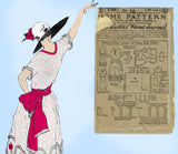 Ladies Home Journal 3199: 1920s Uncut Misses Dress 38 B Vintage Sewing Pattern