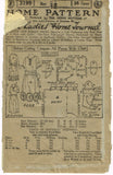 Ladies Home Journal 3199: 1920s Uncut Misses Dress 38 B Vintage Sewing Pattern