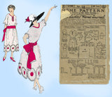 Ladies Home Journal 3199: 1920s Uncut Misses Dress 38 B Vintage Sewing Pattern