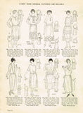 Ladies Home Journal 3199: 1920s Uncut Misses Dress 38 B Vintage Sewing Pattern