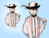 Ladies Home Journal 3209: 1920s Uncut Misses Blouse 34B Vintage Sewing Pattern