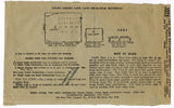 Ladies Home Journal 3221: 1920s Rare Uncut Evening Wrap Vintage Sewing Pattern