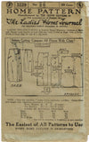 Ladies Home Journal 3229: 1920s Uncut Misses Skirt 26 W Vintage Sewing Pattern
