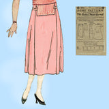 Ladies Home Journal 3231: 1920s Uncut Misses Skirt Sz 28W Vintage Sewing Pattern
