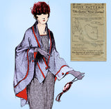Ladies Home Journal 3242: 1920s Rare Uncut Cape Fits All Vintage Sewing Pattern