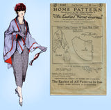 Ladies Home Journal 3242: 1920s Rare Uncut Cape Fits All Vintage Sewing Pattern