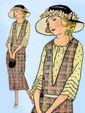 Ladies Home Journal 3247: 1920s Uncut Guimpe Dress Vintage Sewing Pattern