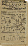 Ladies Home Journal 3249: 1920s Uncut Toddler Boys Suit VTG Sewing Pattern