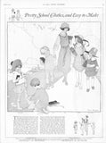 Ladies Home Journal 3251: 1920s Uncut Girls Reefer Coat VTG Sewing Pattern