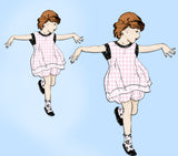 Ladies Home Journal 3260: 1920s Baby Girls Romper Dress Sz 1 VTG Sewing Pattern