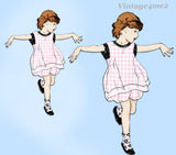 Ladies Home Journal 3260: 1920s Baby Girls Romper Dress Sz 1 VTG Sewing Pattern