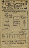Ladies Home Journal 3272: 1920s Uncut Misses Camisole Bra Sz 36 B Sewing Pattern