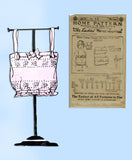 Ladies Home Journal 3272: 1920s Uncut Misses Camisole Bra Sz 42 B Sewing Pattern