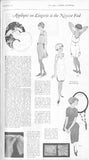 Ladies Home Journal 3272: 1920s Uncut Misses Camisole Bra Sz 42 B Sewing Pattern