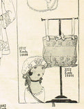 Ladies Home Journal 3272: 1920s Uncut Misses Camisole Bra Sz 42 B Sewing Pattern