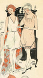 Ladies Home Journal 3277: 1920s Uncut Combination Sz 36 B Vintage Sewing Pattern